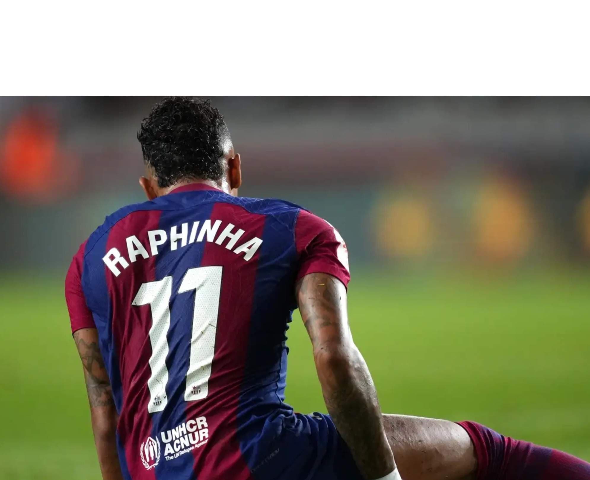 Barca Coach Flick 'Unhappy' With Raphinha Thigh Strain