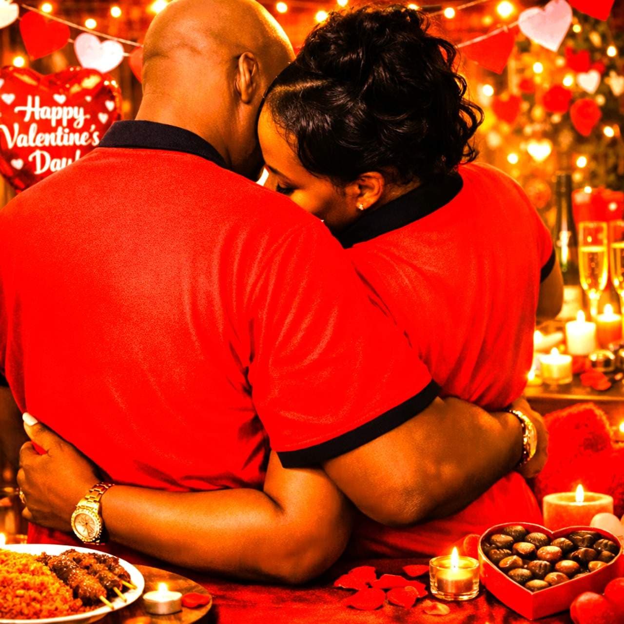 Nigerian–American Valentine’s Day: Where Jollof Meets Chocolate 🍫🍚
