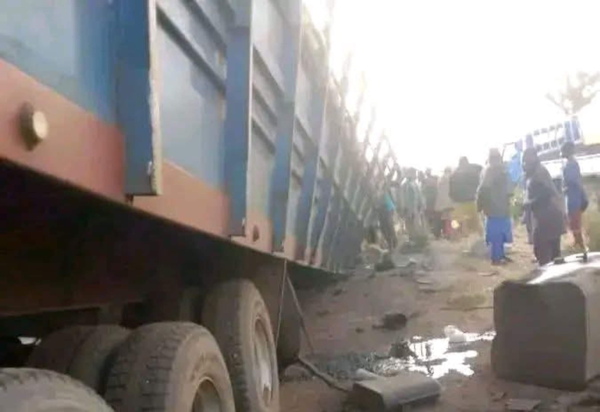 IED Blows up Truck on Gusau-Funtua Highway