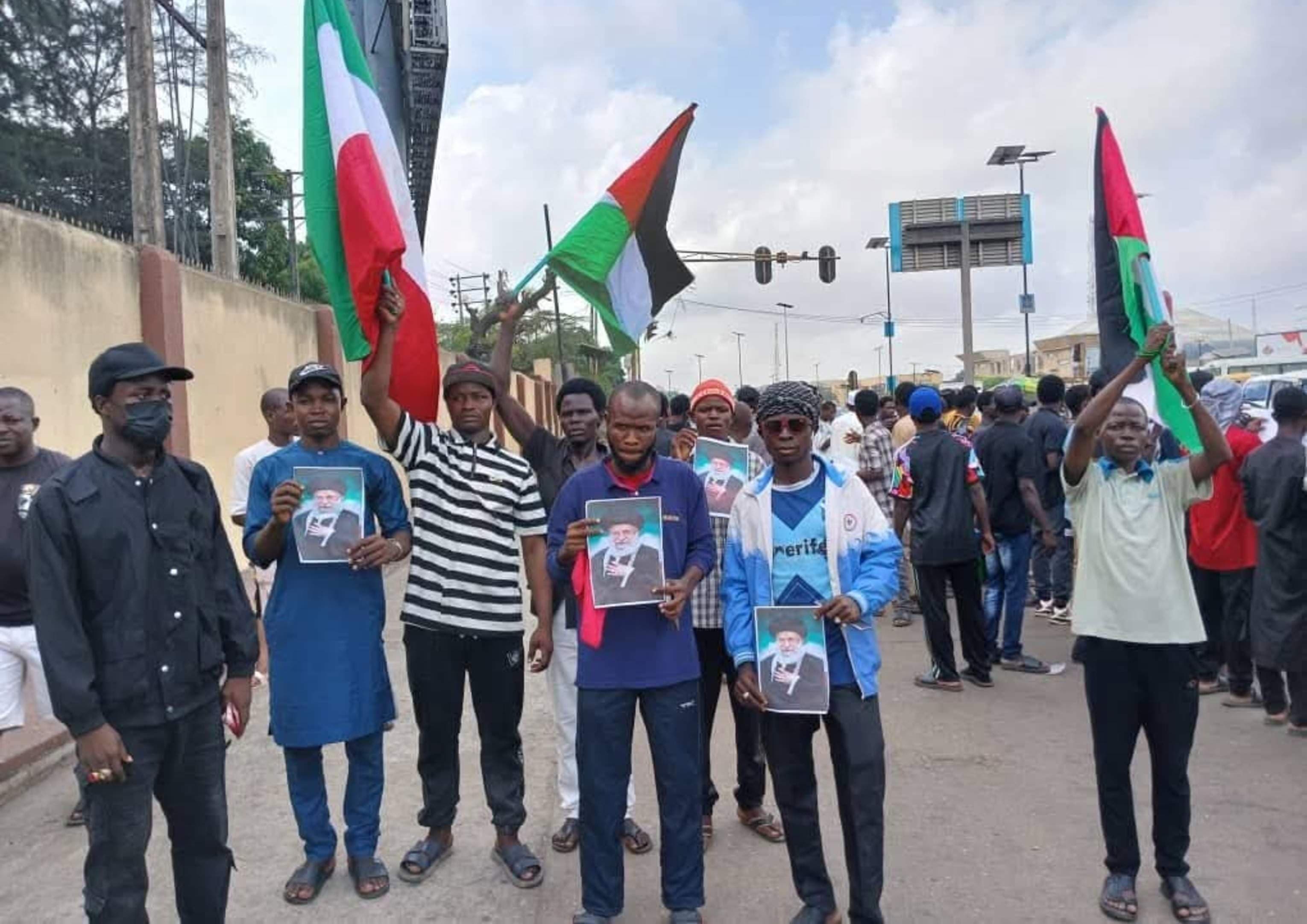 Nigerian Shia Protest Iran Supreme Leader’s Killing