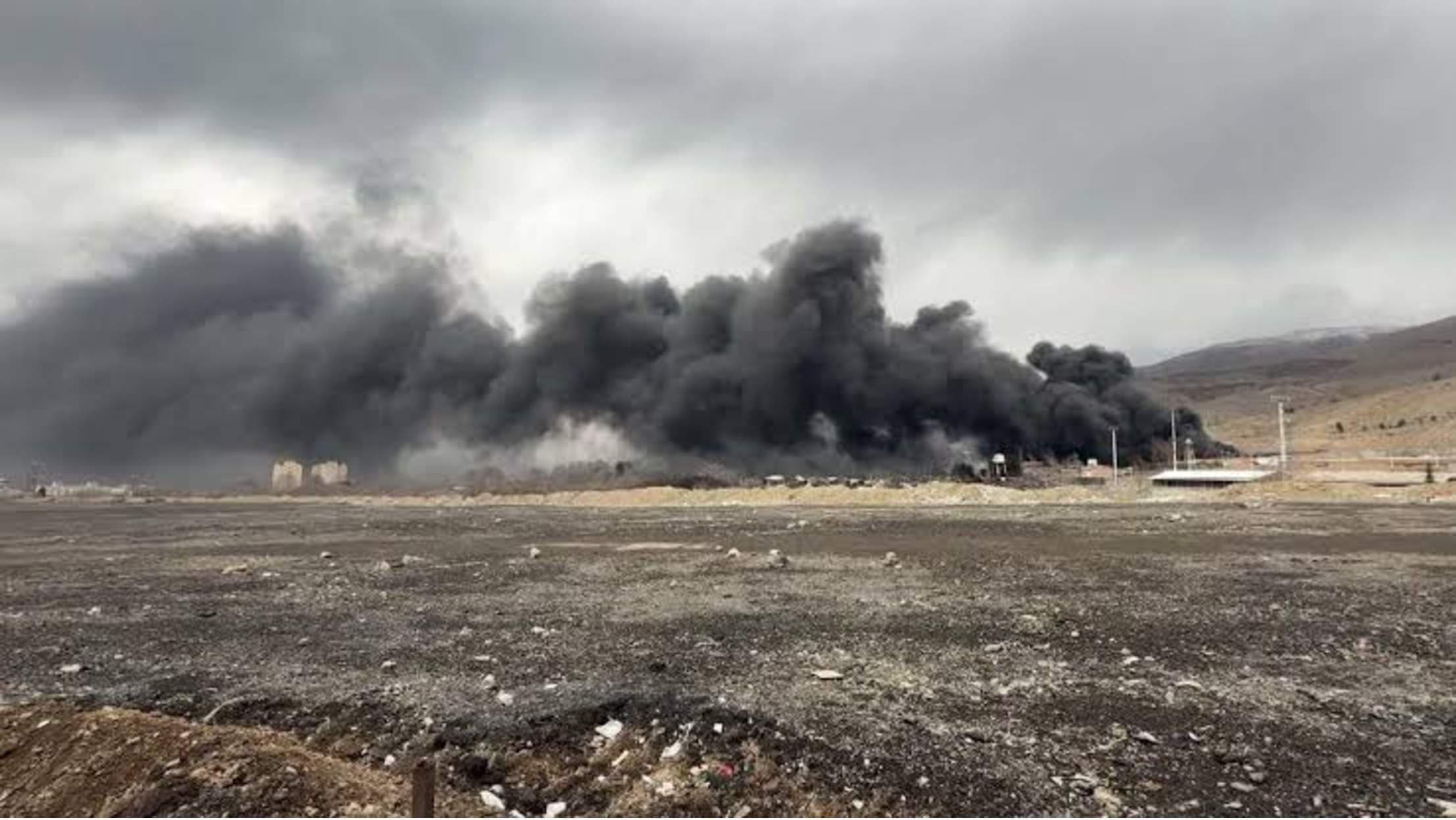 Israeli Strike: Blaze Rages at Shahran oil Refinery in Tehran