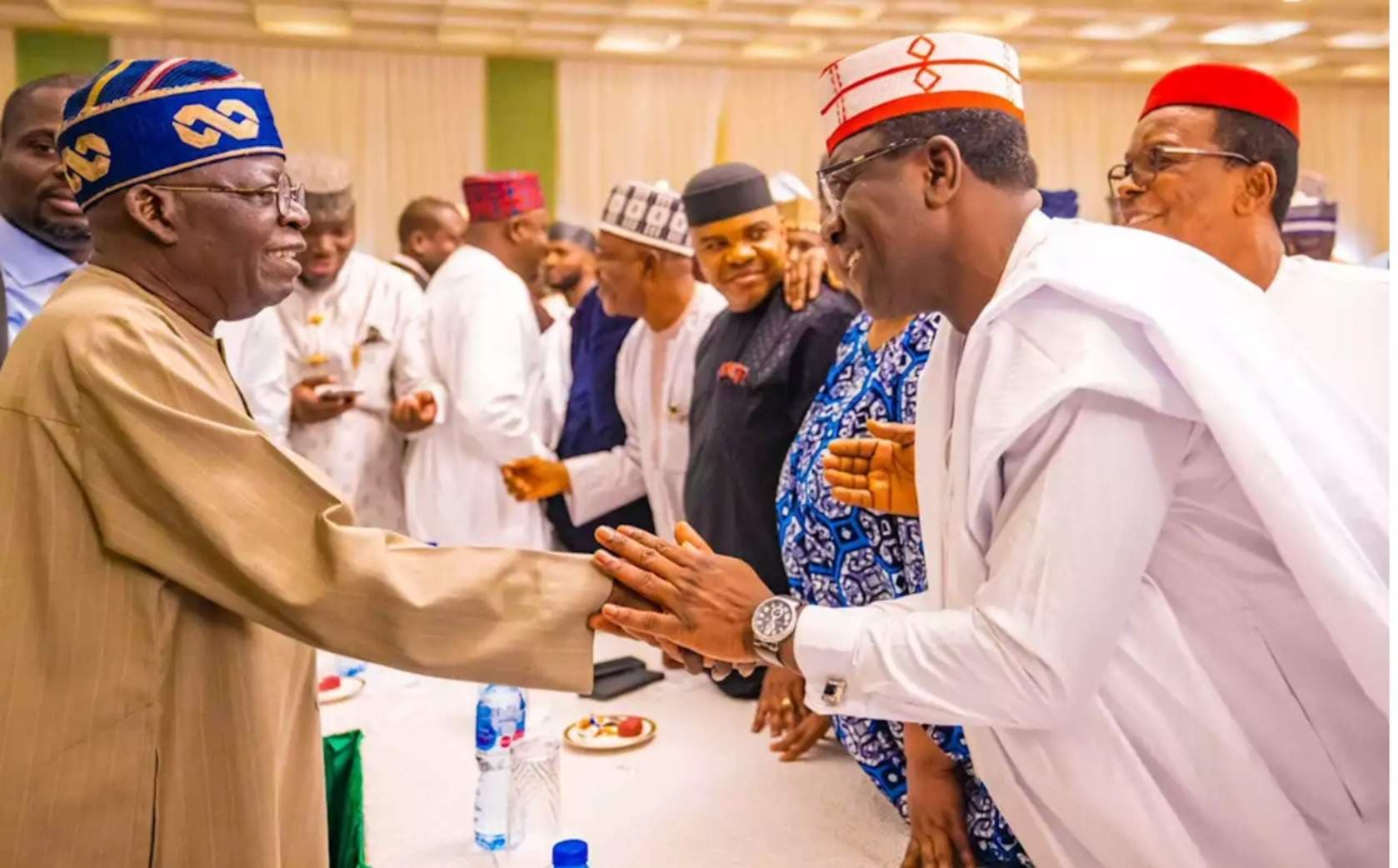Tinubu Meets National Assembly Leaders