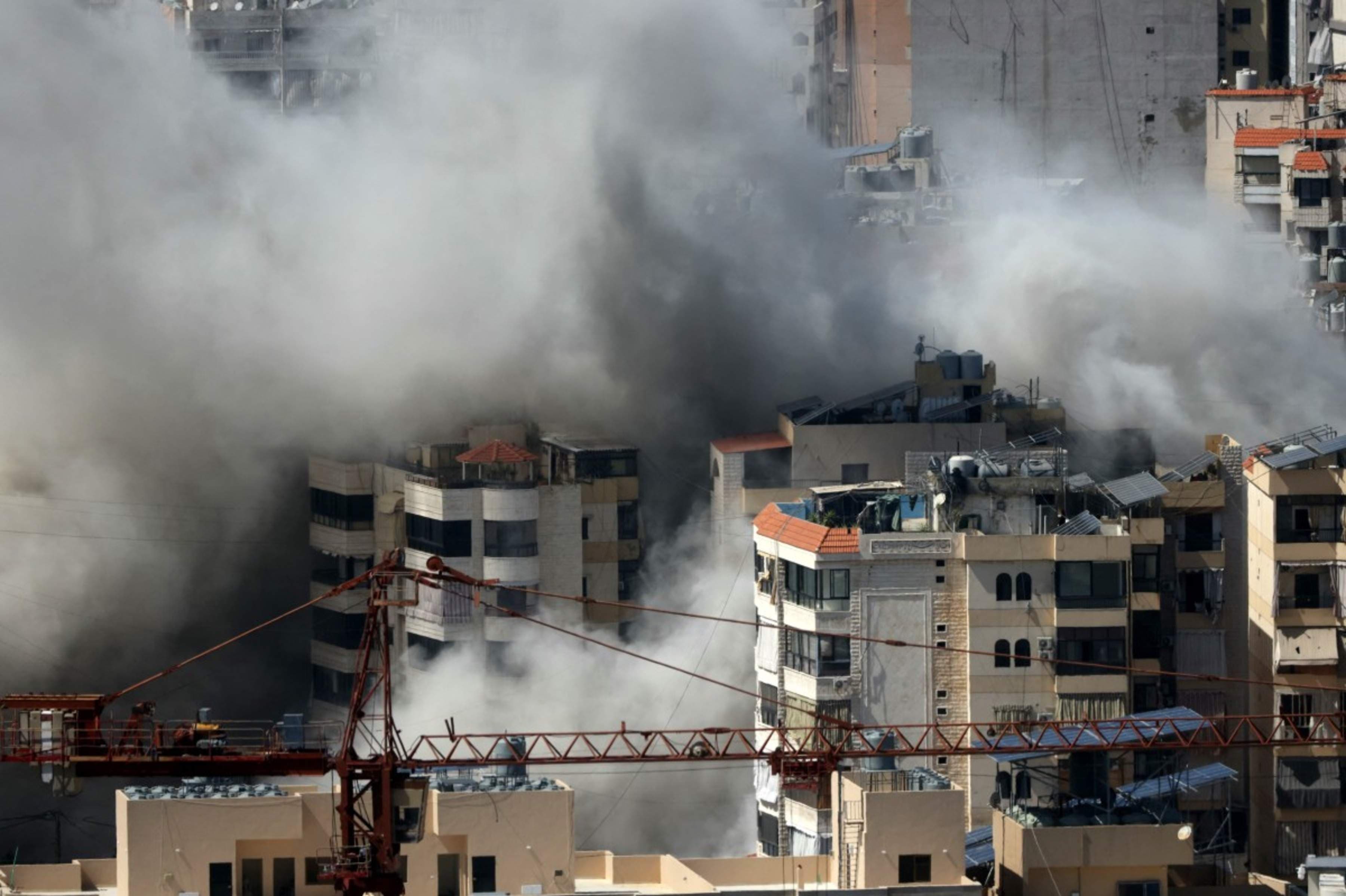 Israeli Strikes hit Central Beirut, Kills 6