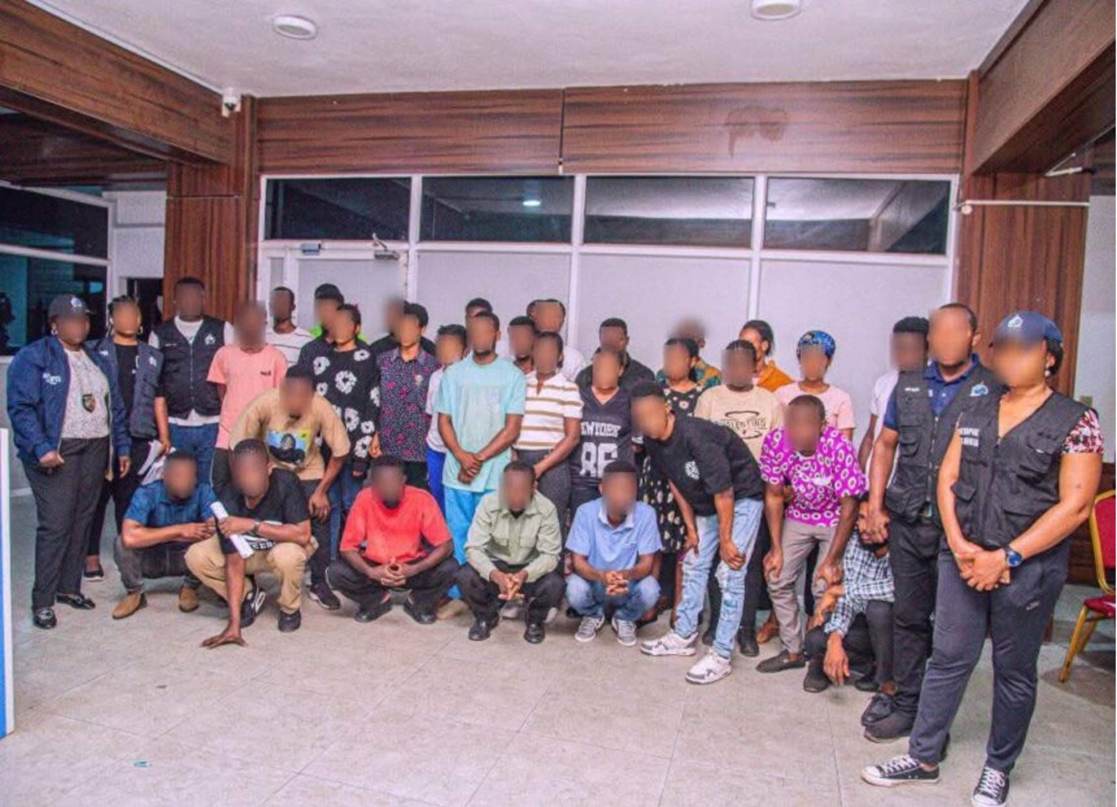 A’Ibom Hands Over 44 Trafficked Ghanaians