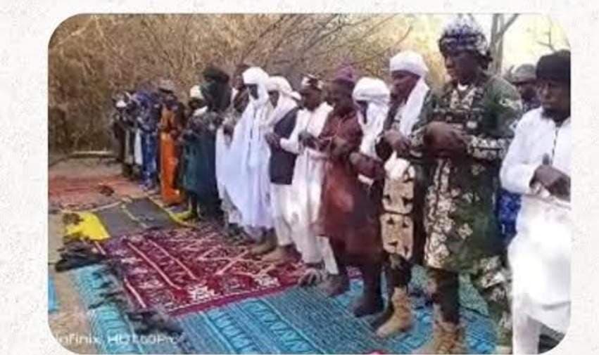 Outrage as ISWAP-Boko Haram Insurgents Hold Eid Prayers