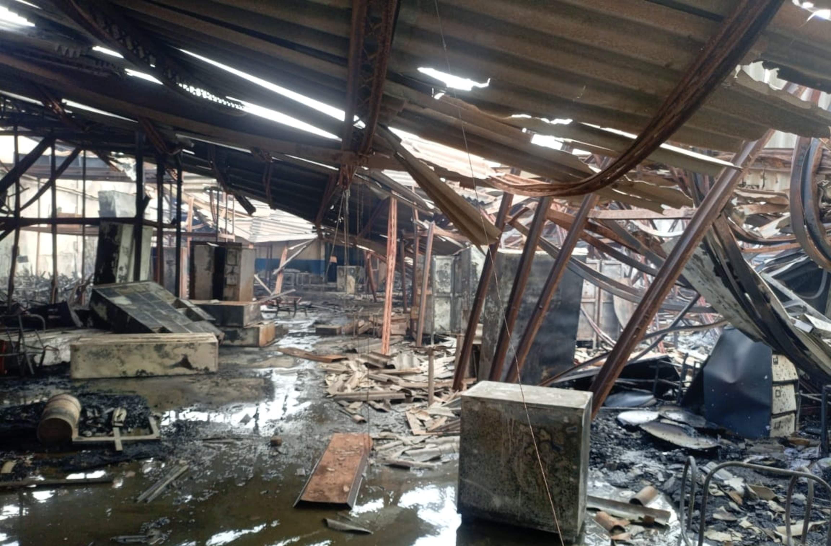 Lagos Firefighters Tackle Multiple Blazes