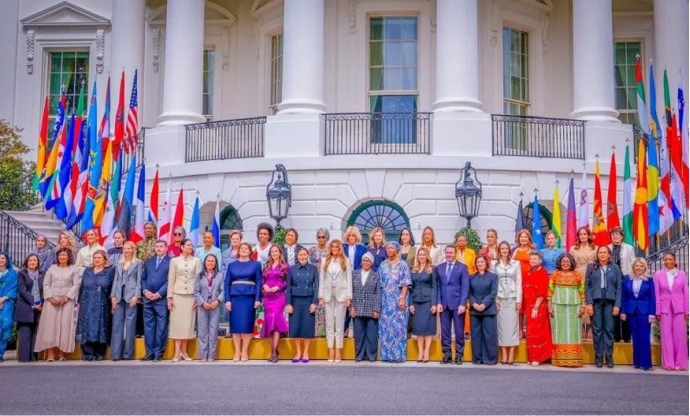 Oluremi Tinubu, Mrs Trump Attend Summit at White House