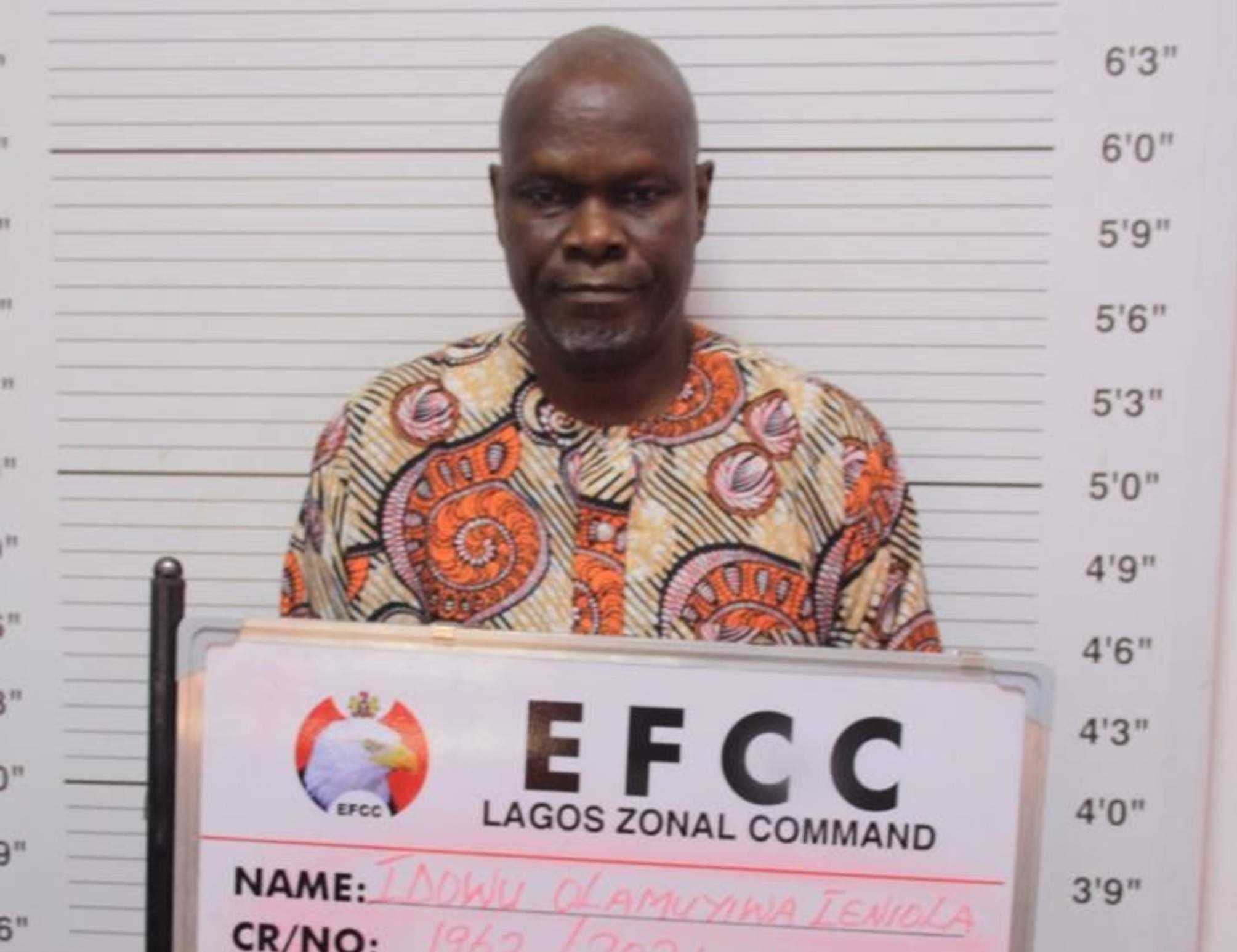 Court Jails Lagos Businessman 30 Years Over $62,500, €36,020 Fraud