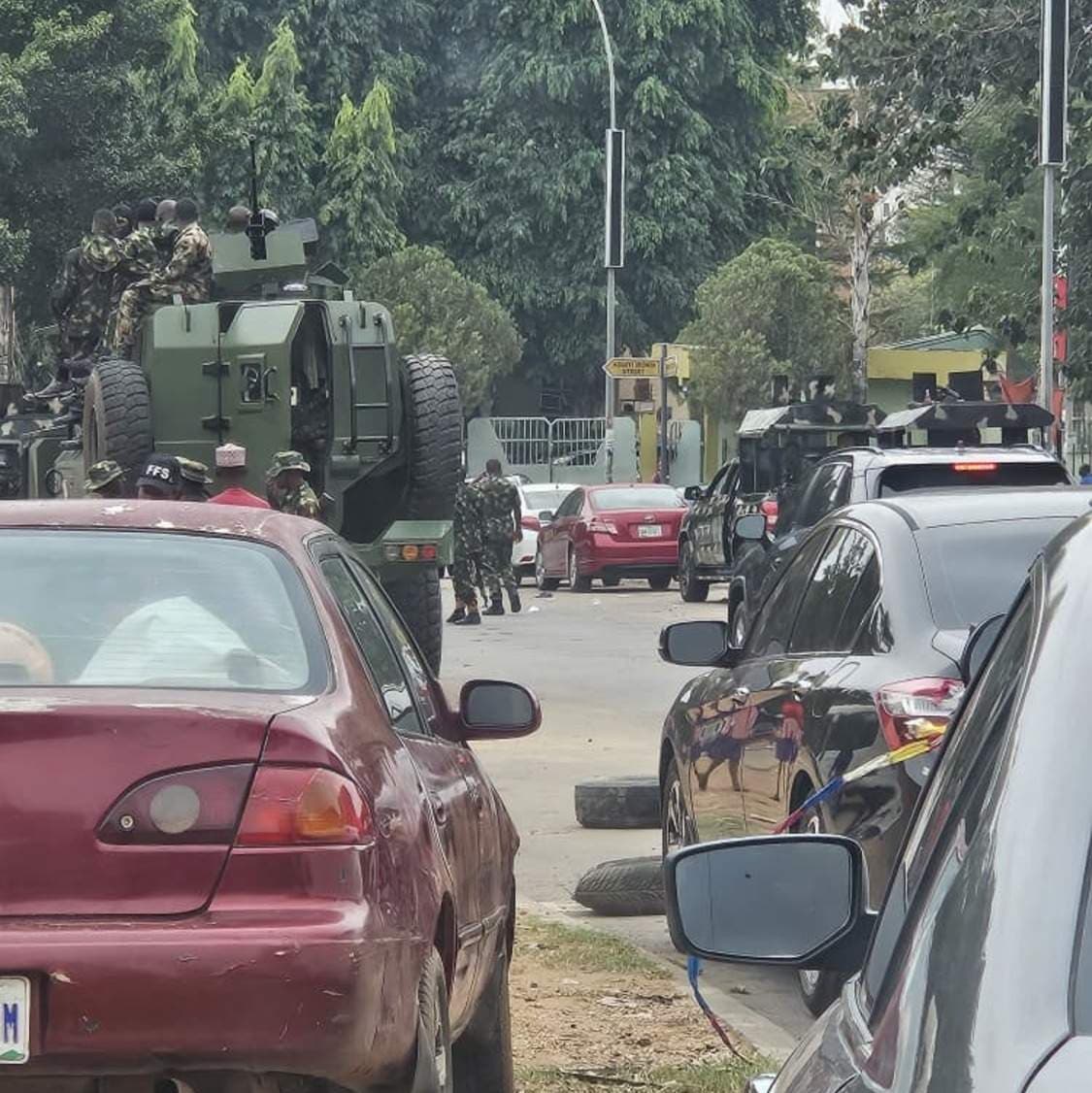 Security Beefed up at INEC HQ Amid ADC Protest Threat