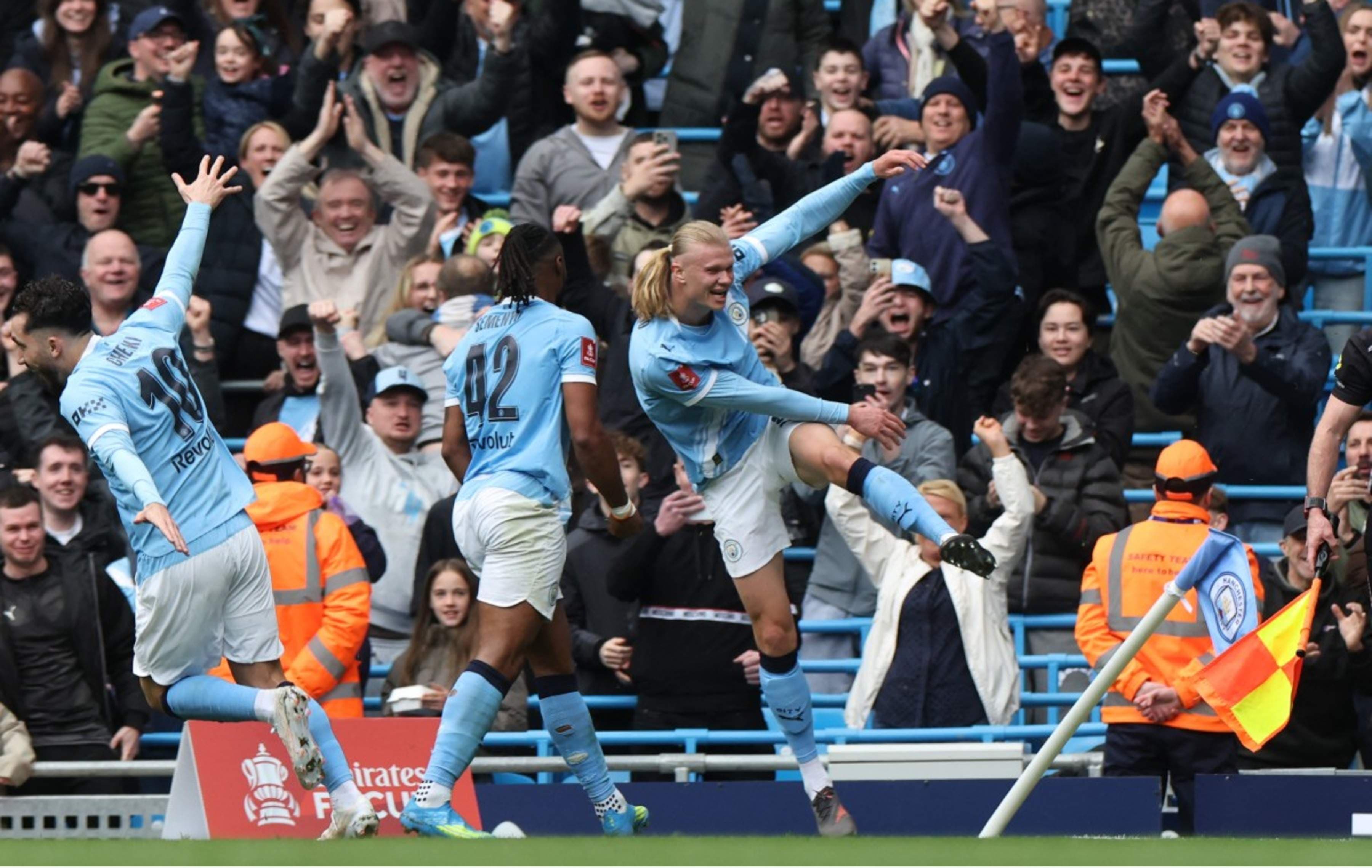 Haaland Stars in Liverpool's FA Cup Quarter-finals Rout
