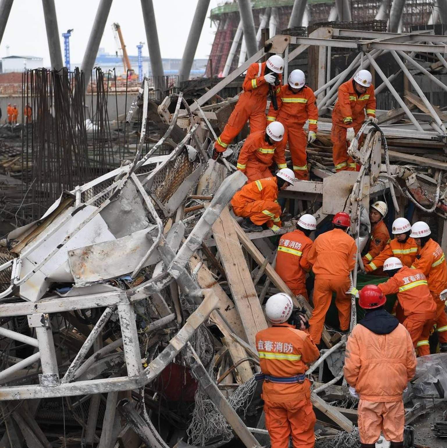 Two Killed as 40-Metre Scaffold Collapses in Japan