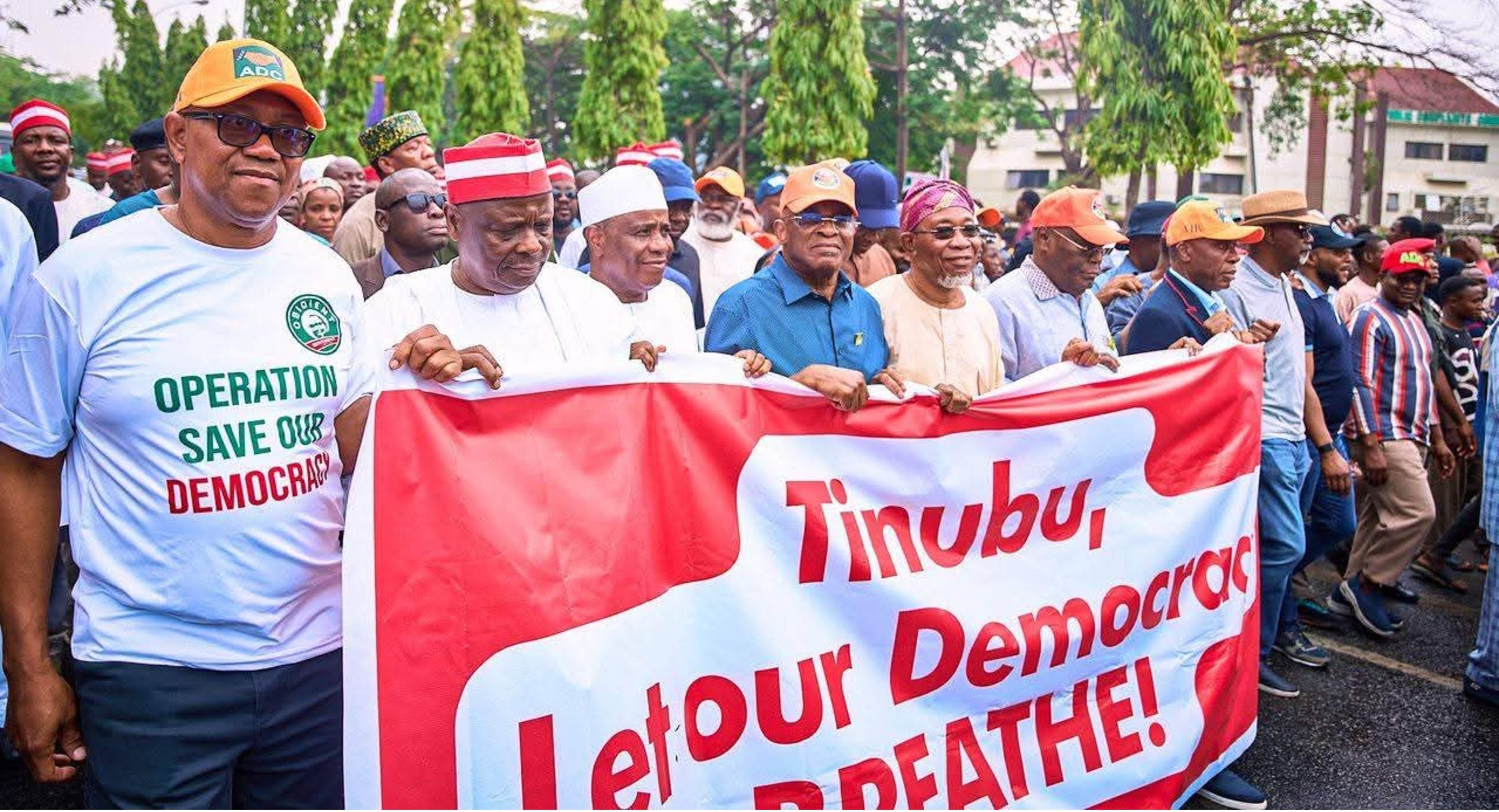 Obi Gives Reasons for Attending Protest Against INEC