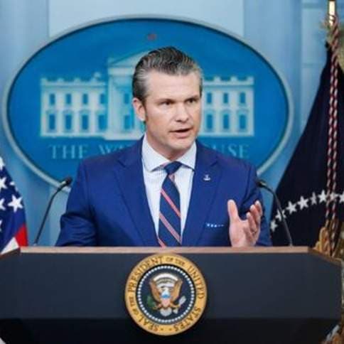 Live: US War Sec Hegseth Holds Pentagon Briefing on Iran