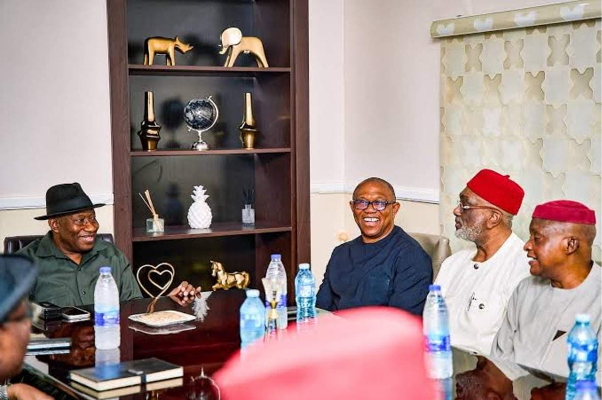 Why Peter Obi Visited Ex-president Goodluck Jonathan