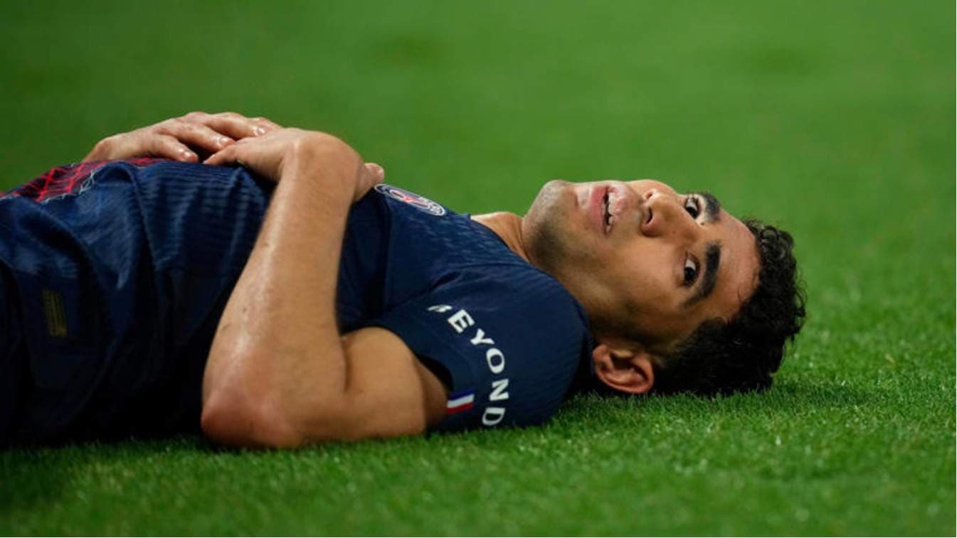 PSG Suffer Hakimi Injury Blow