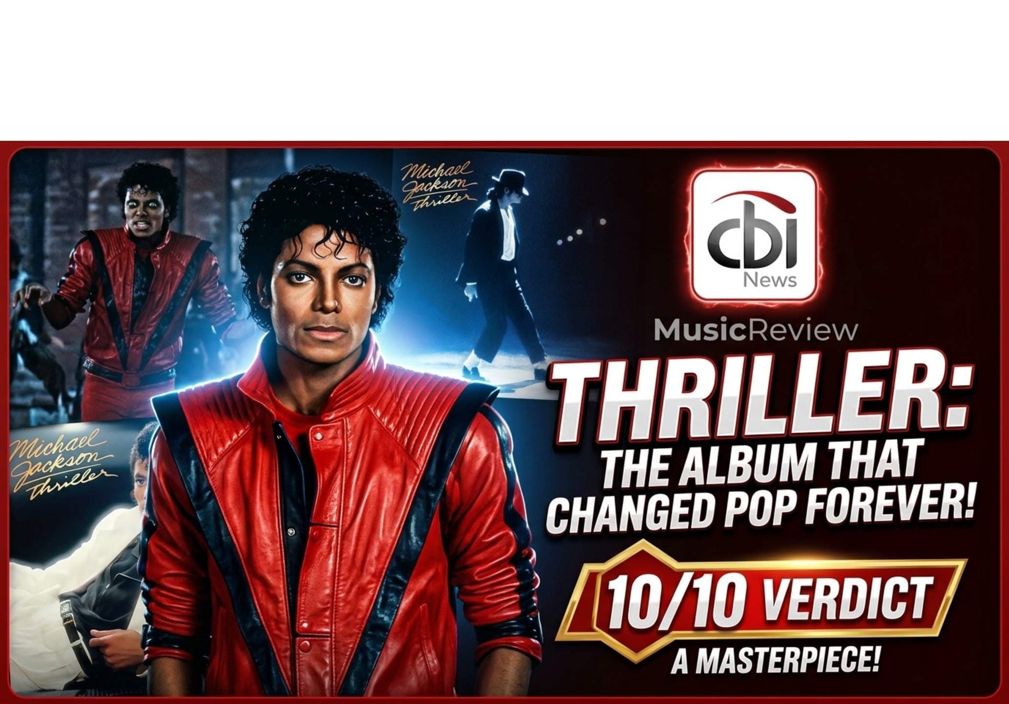 MusicReview: Michael Jackson’s Thriller — The Album That Changed Pop Music Forever (Video)