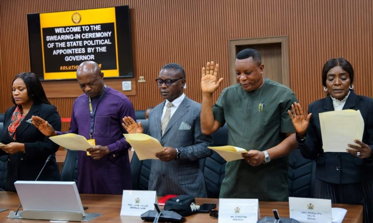 Soludo Swears in 18 Commissioners, Launches Fresh Governance Drive in Anambra