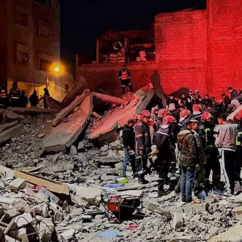 11 Killed as Four-Storey Building Collapses in Morocco’s Fez City