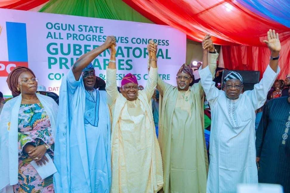 APC Declares Senator Solomon Adeola ‘Yayi’ Winner of Ogun 2027 Guber Primary