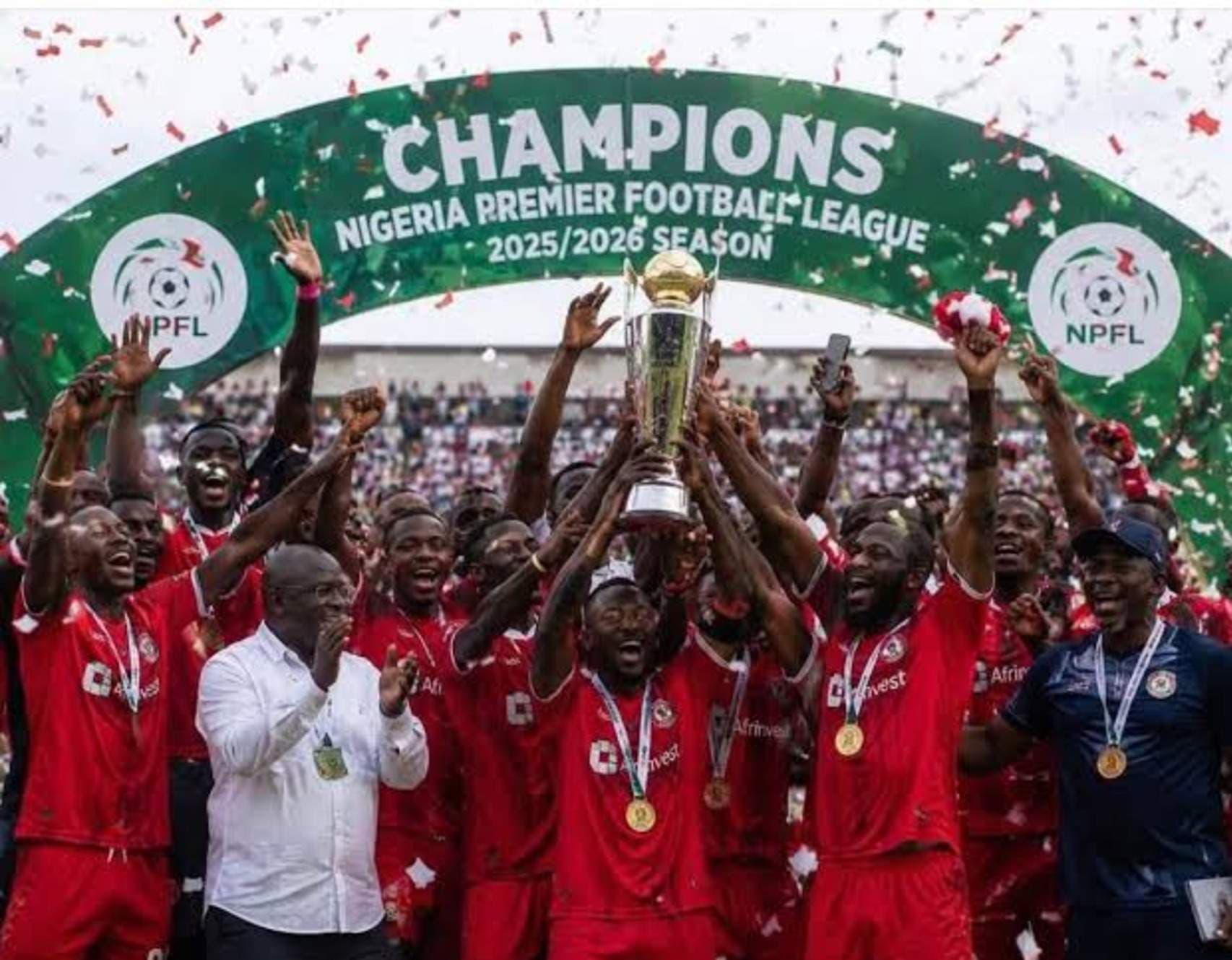 Rangers Win Record-Equalling Ninth NPFL Title