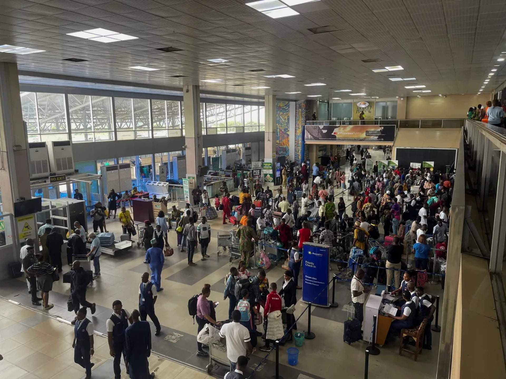 Lagos Tightens Ebola Checks at MMIA to Separate High-Risk Passengers