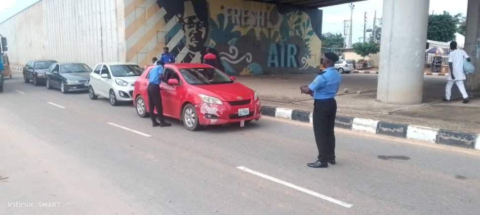 Abuja Police Seize 30+ Cars in Tinted Glass Crackdown