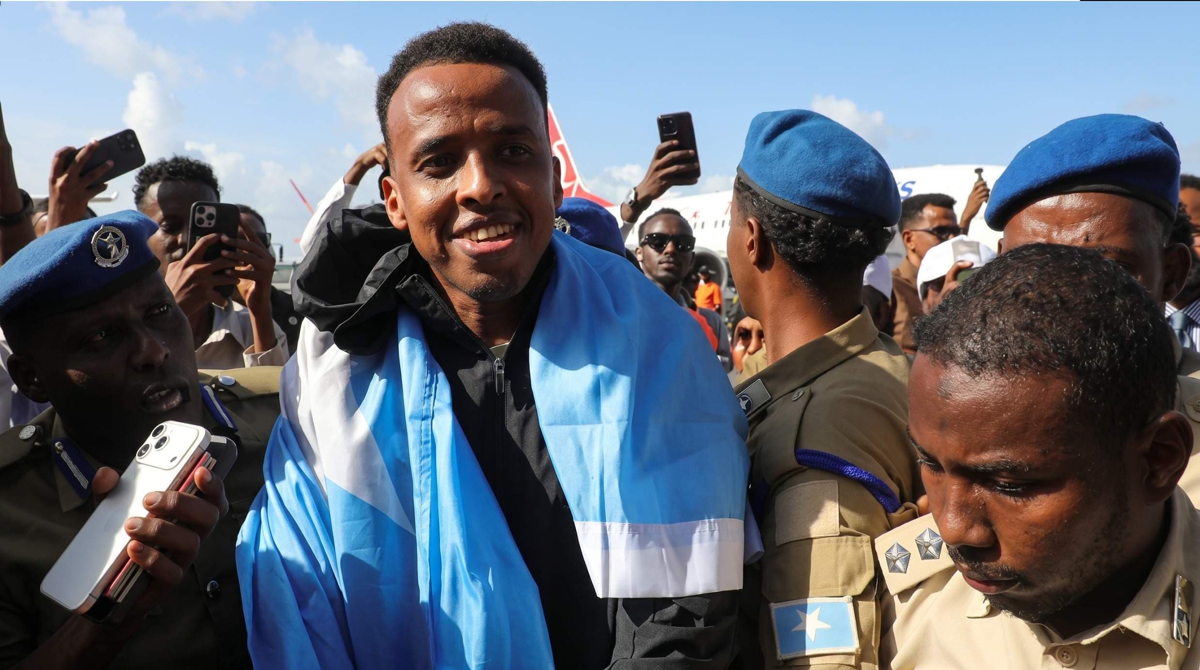 US Bars Somali Referee, Mogadishu Welcomes Him Home a Hero
