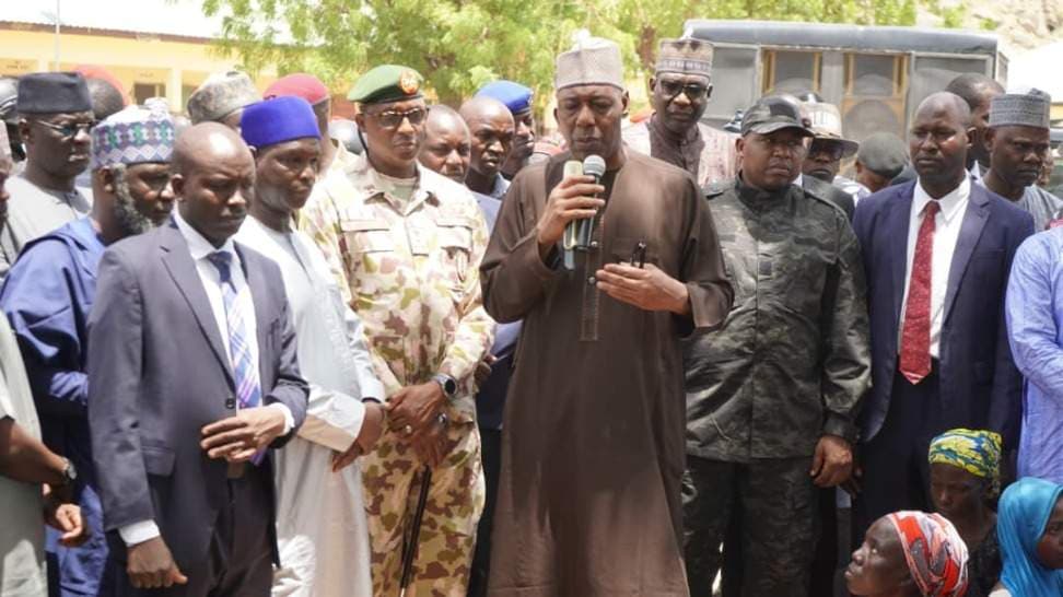 Ngoshe Rescue: Zulum Thanks Tinubu, Army, DSS After 434 Freed
