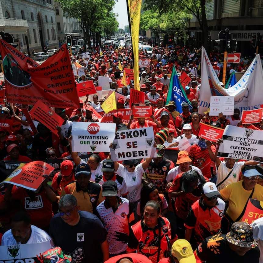 SA Unions Warn Workers to Avoid Anti-Immigrant Protests