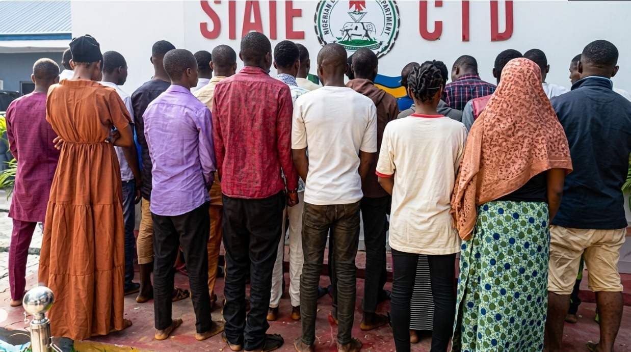 Lagos Fake Kidnap: 26 Foreigners Arrested