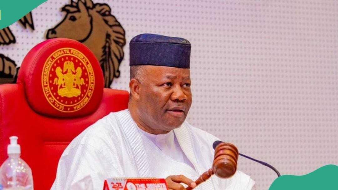 Akpabio Swears In Four New Senators