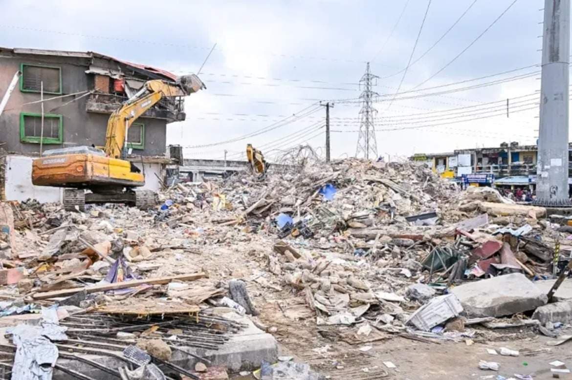 9 Dead in Alakija Collapse as Lagos Targets Unsafe Buildings