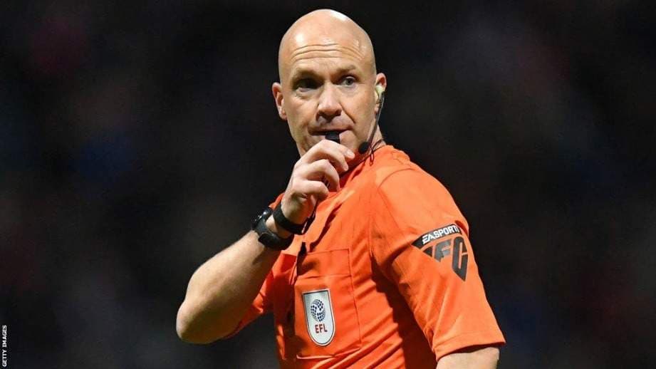 EPL Referee Anthony Anthony Taylor Retires After 23 Years