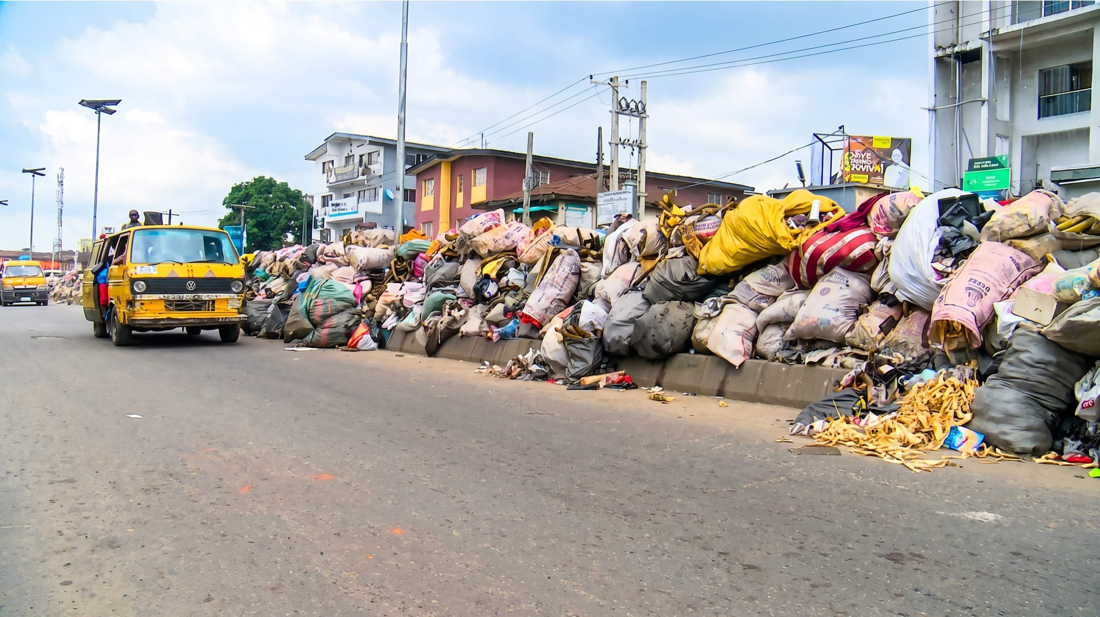 Lagos Drowning in Refuse as Waste Crisis Deepens (Video)