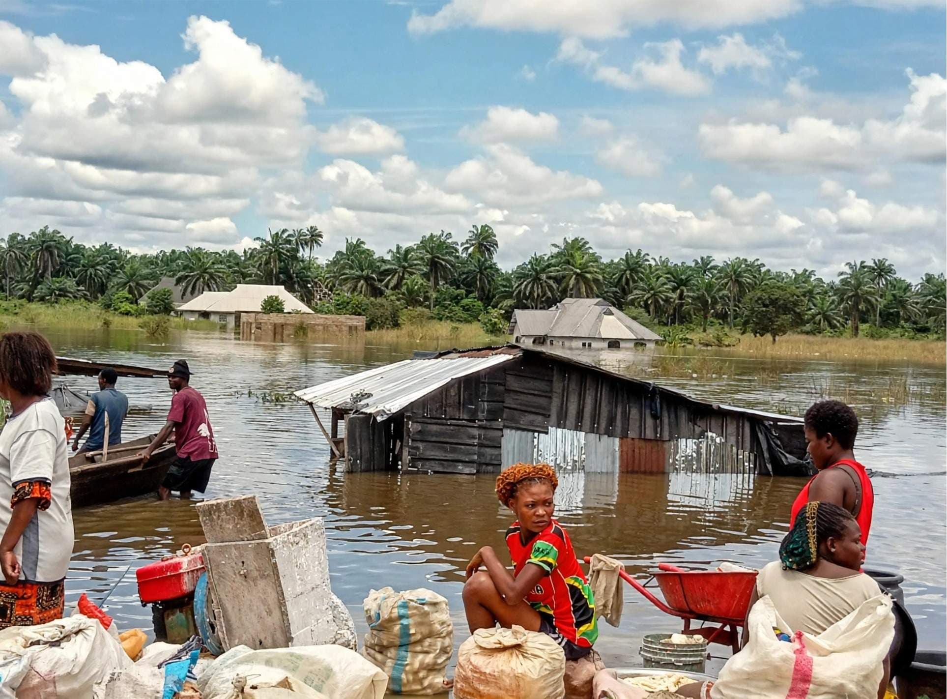 NEMA Storms Riverine Cross River Communities after Floods Destroy Farms