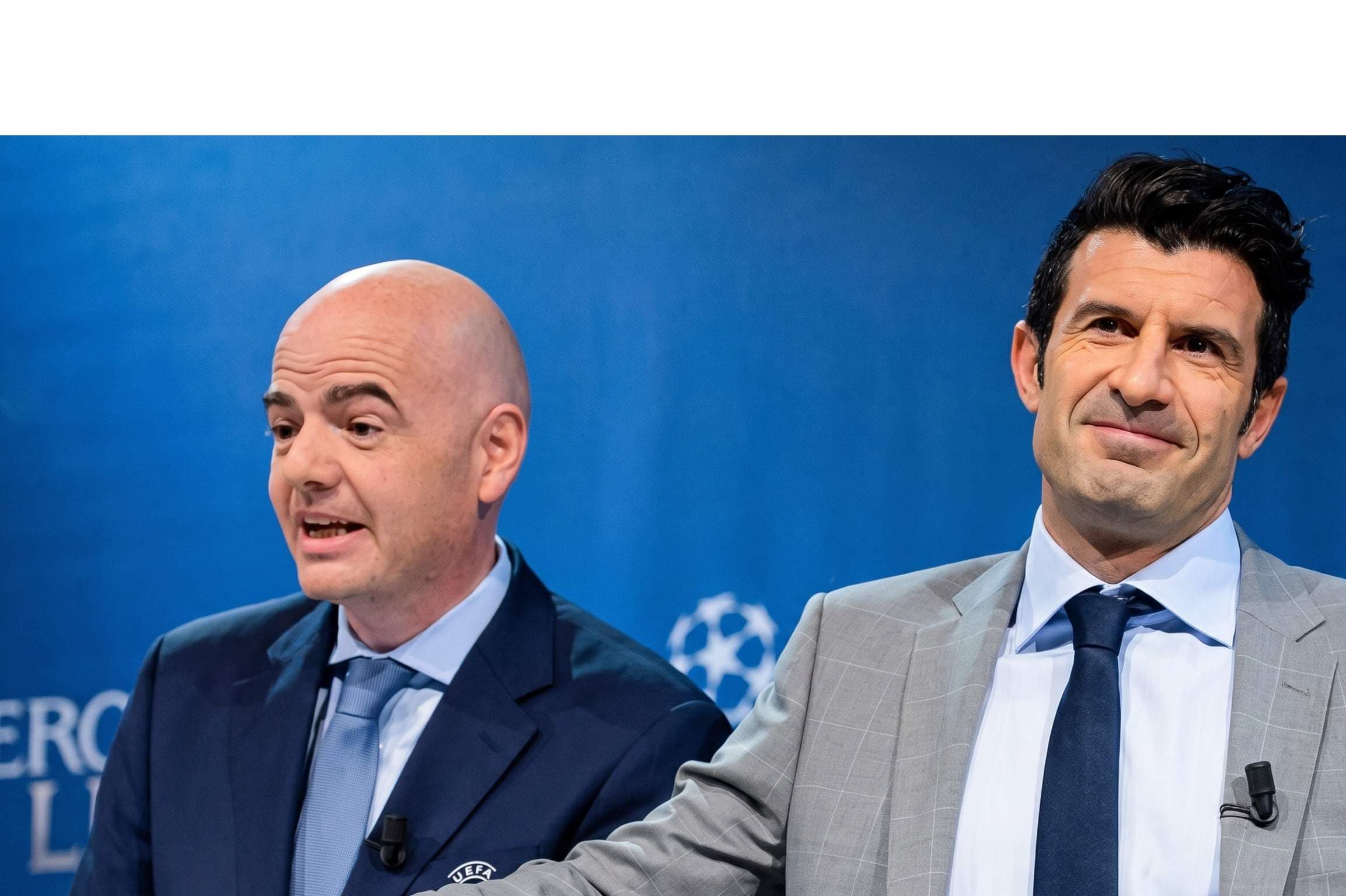 Luis Figo Calls for Gianni Infantino to Resign as FIFA President