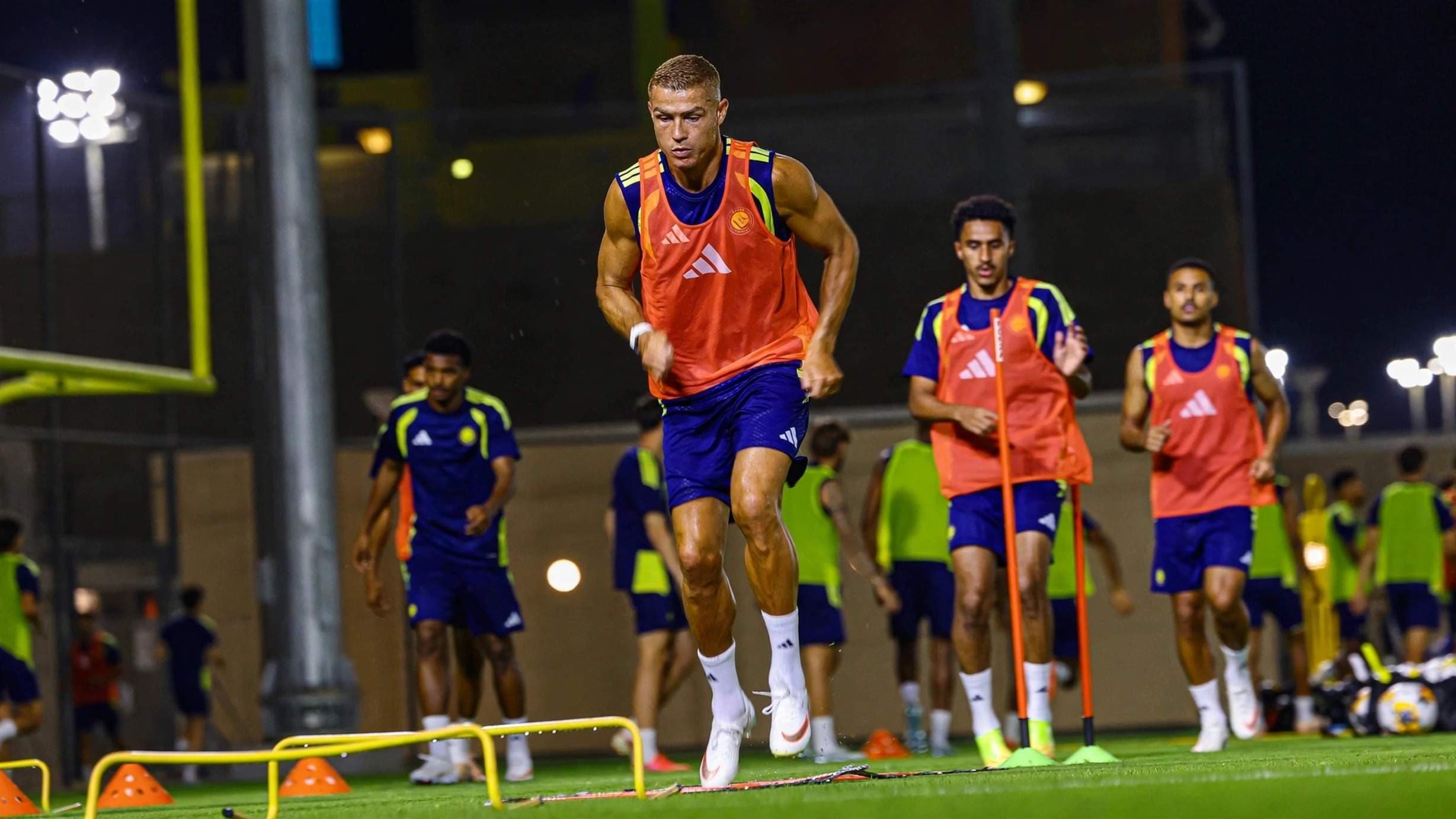 Mr & Blonde: Newly-wed Ronaldo Debuts Gold Hair at Al Nassr