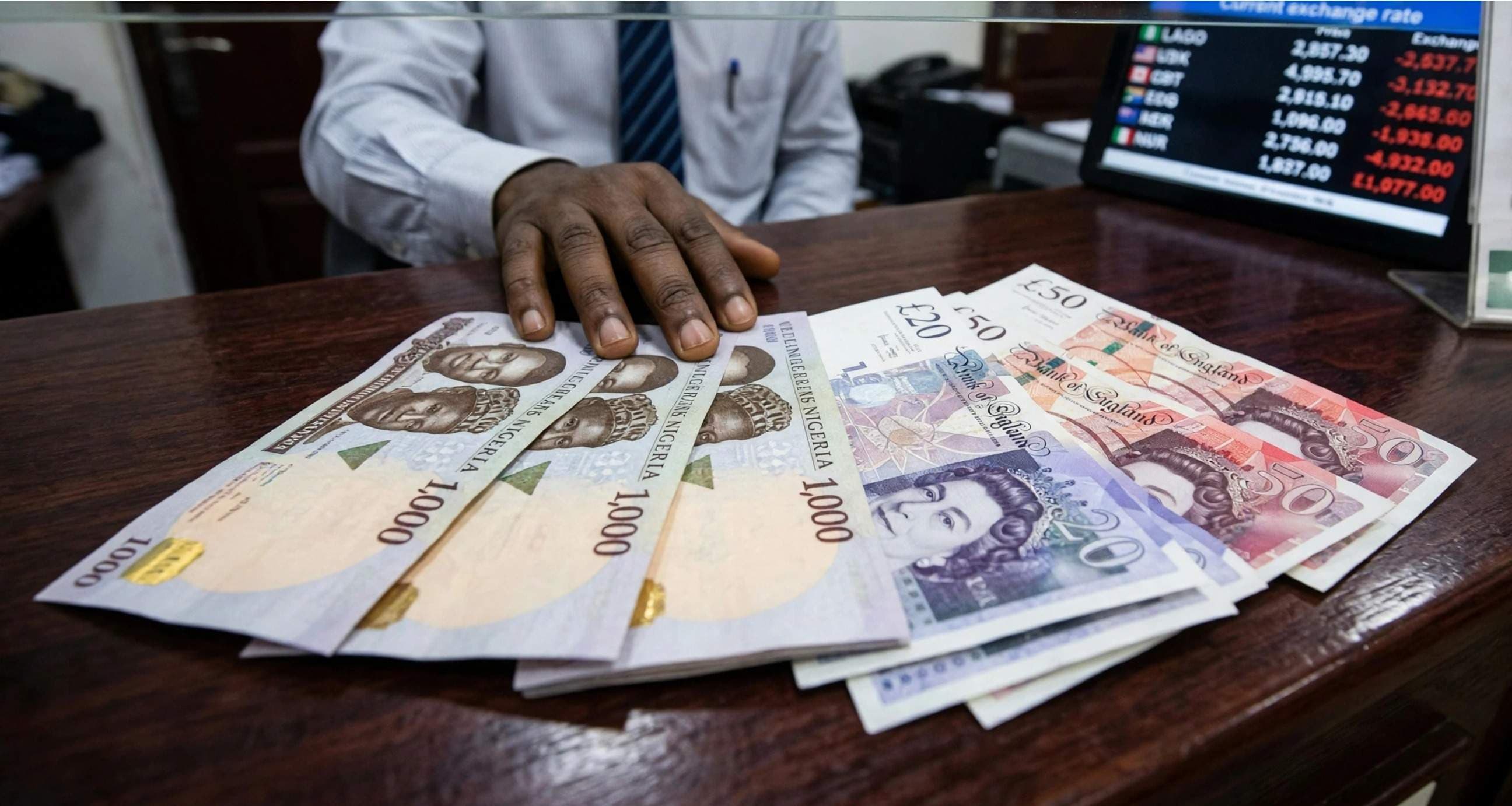 Pound to Naira Today: GBP Holds at N1,837
