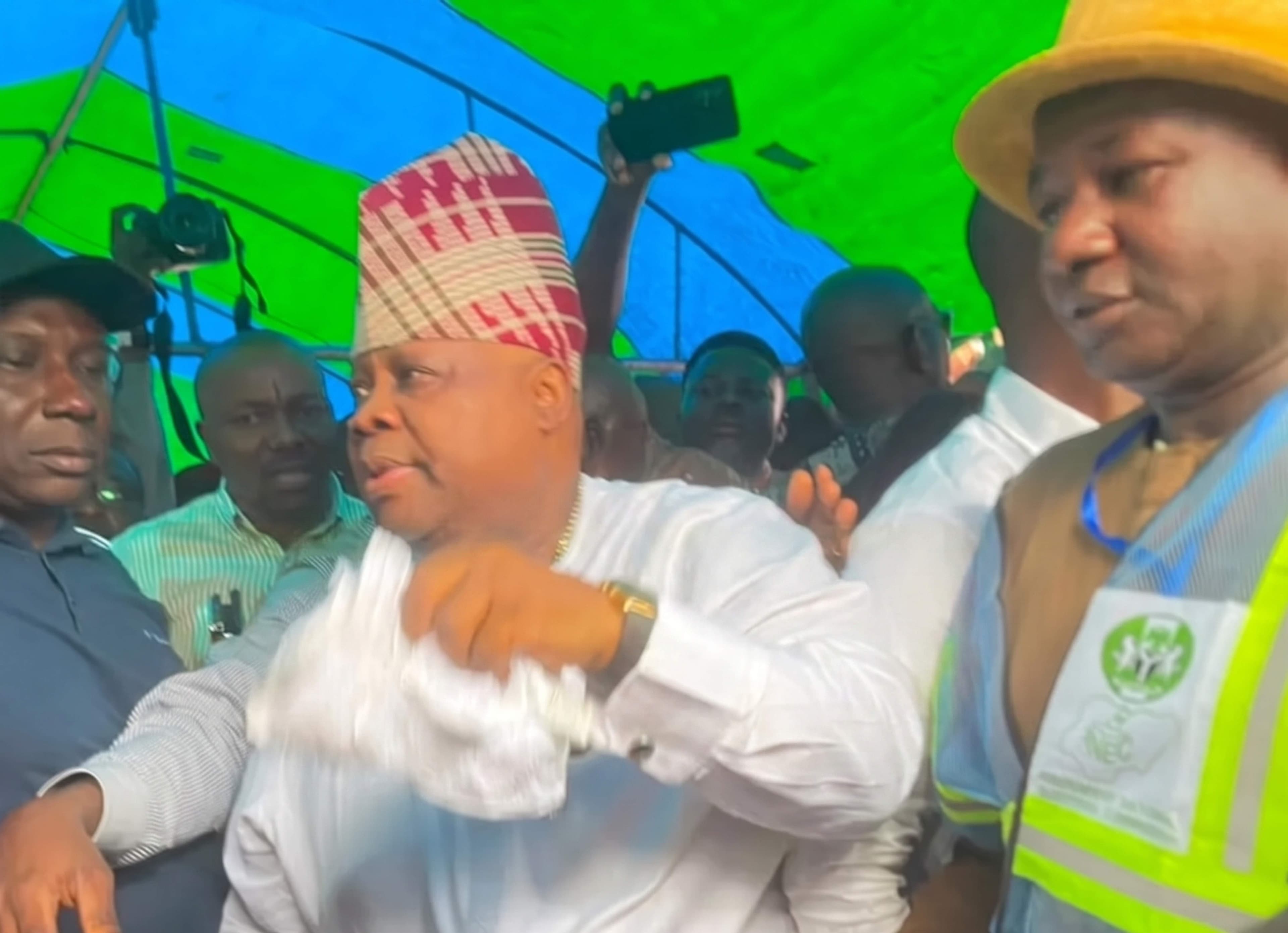 OsunDecides2026: Adeleke Casts Vote in Ede