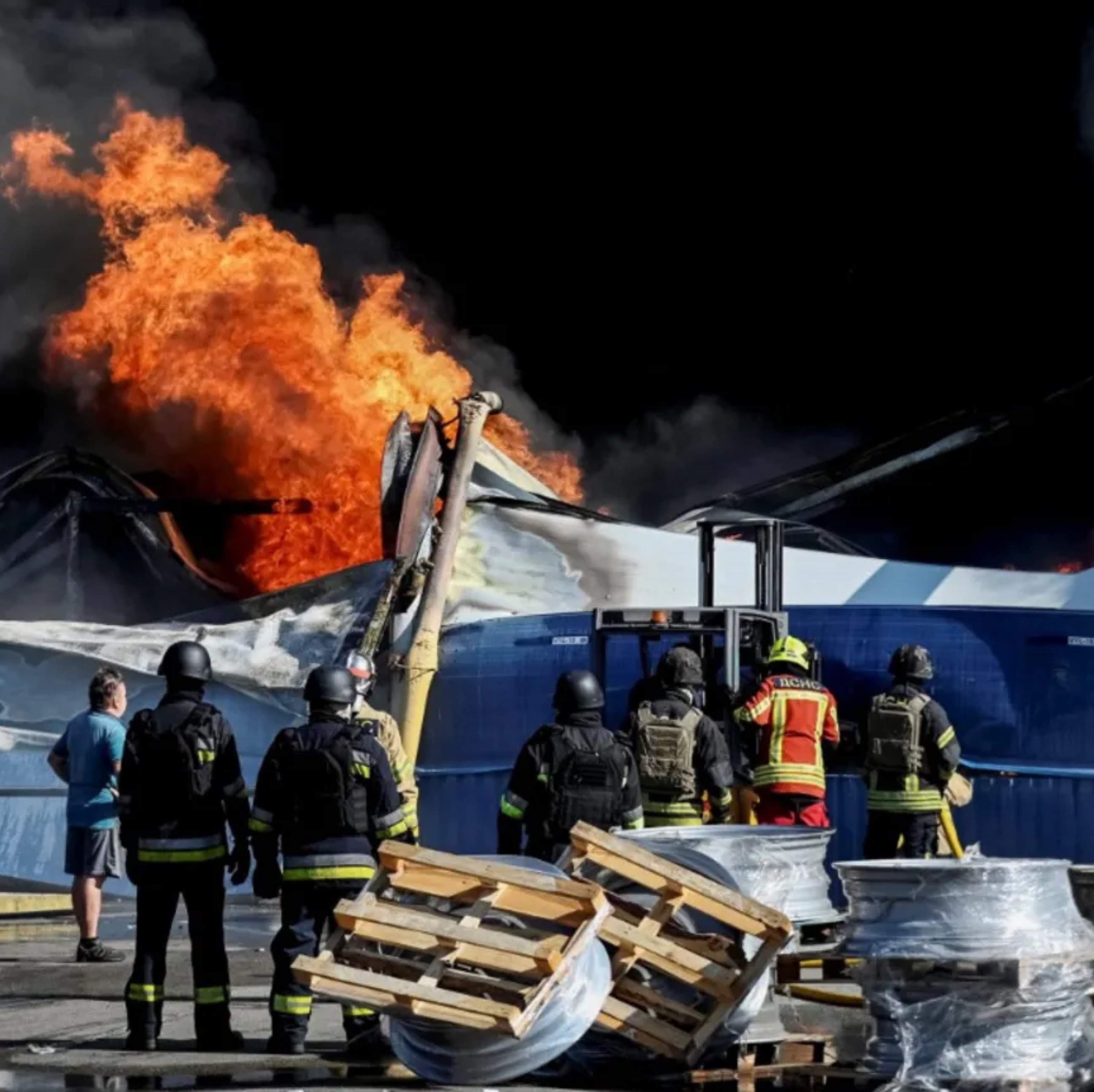 Kyiv Depot Disaster: 37 Dead After Russian Strike Hits Ukraine Ammo Store Near Homes