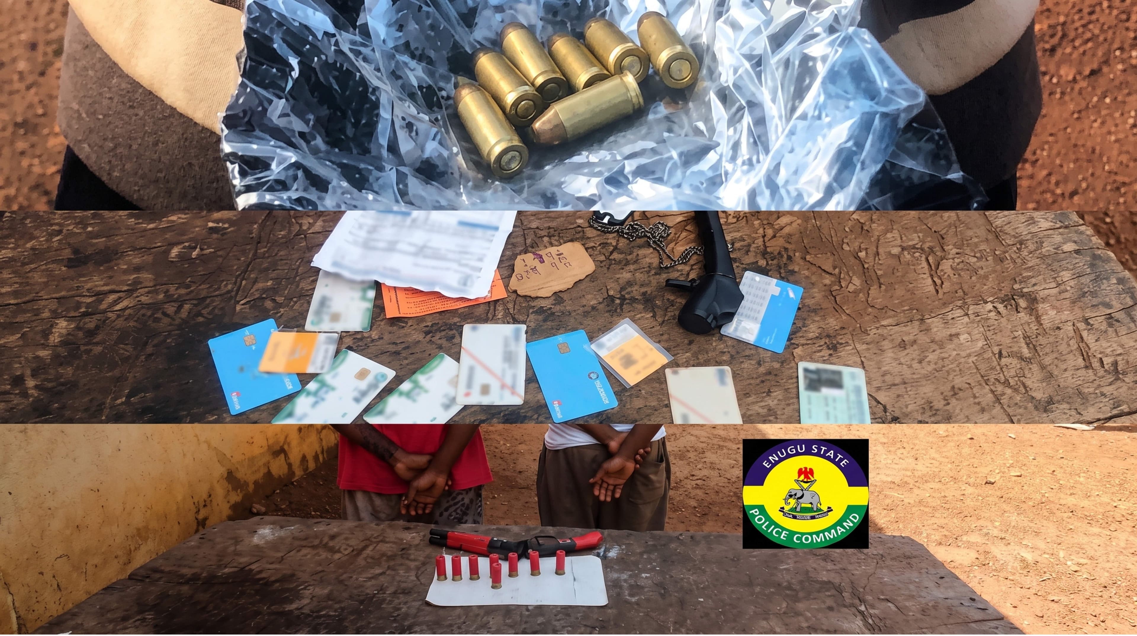 Enugu Police Nab 3 Over Robbery, Cultism
