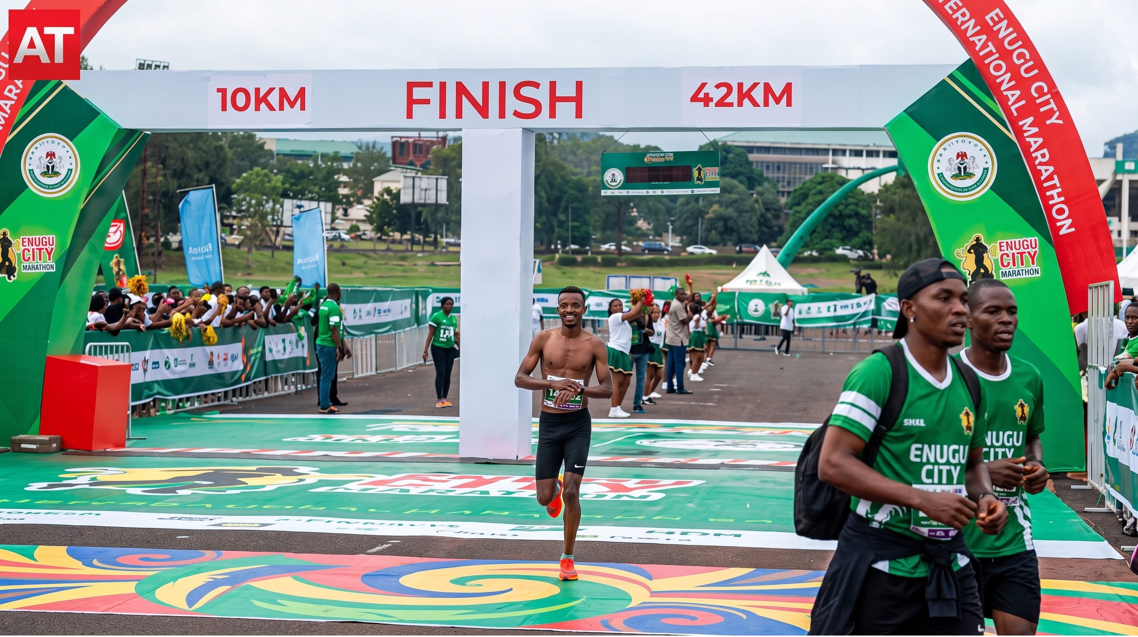 How 10,000 Runners Turned Coal City Into Nigeria’s Biggest Street Party (Video)
