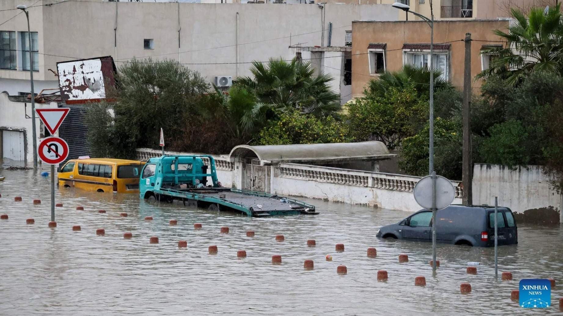 Tunis Flood Alert: Schools Shut After Torrential Downpour