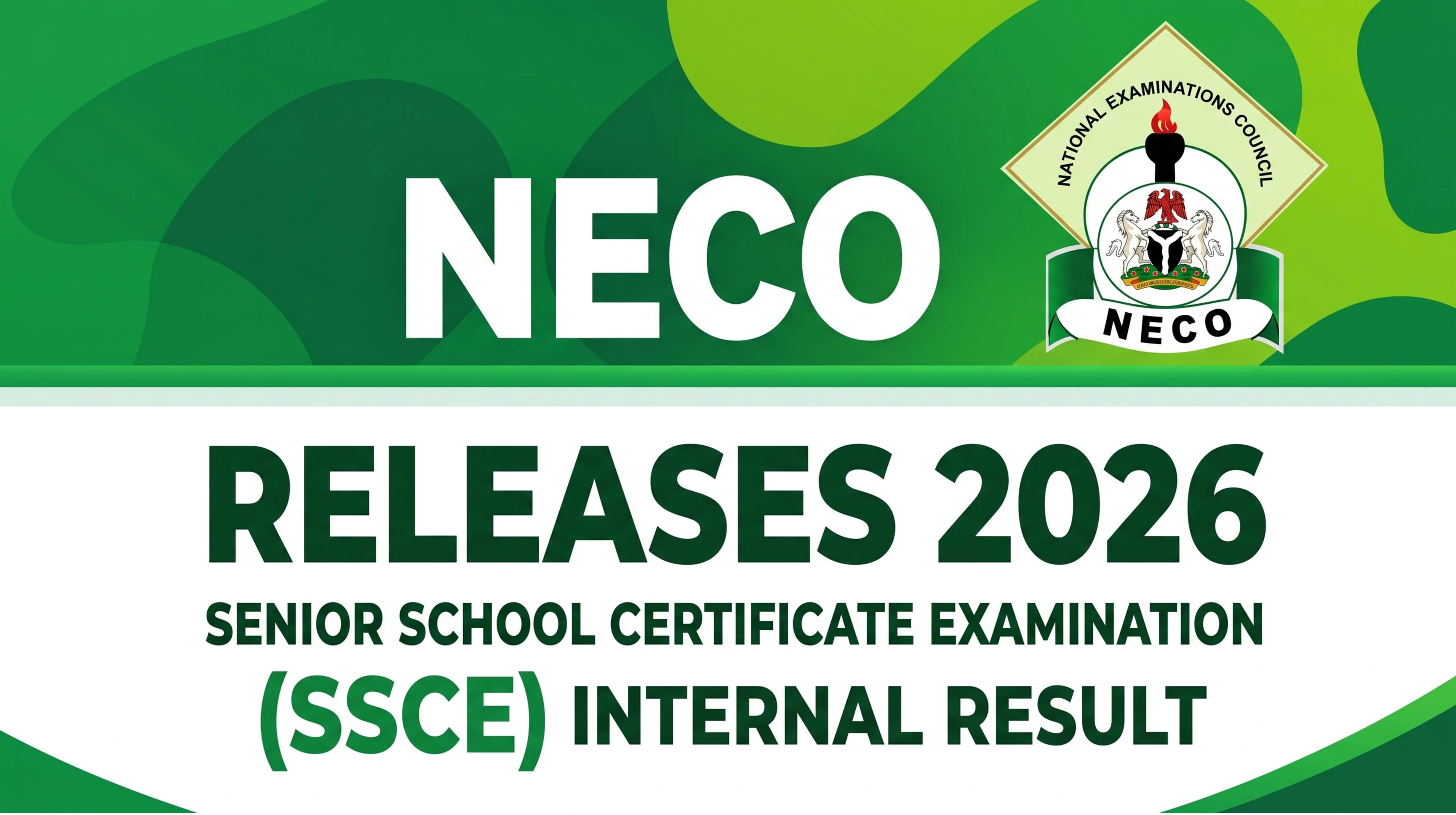 NECO Releases 2026 SSCE Results