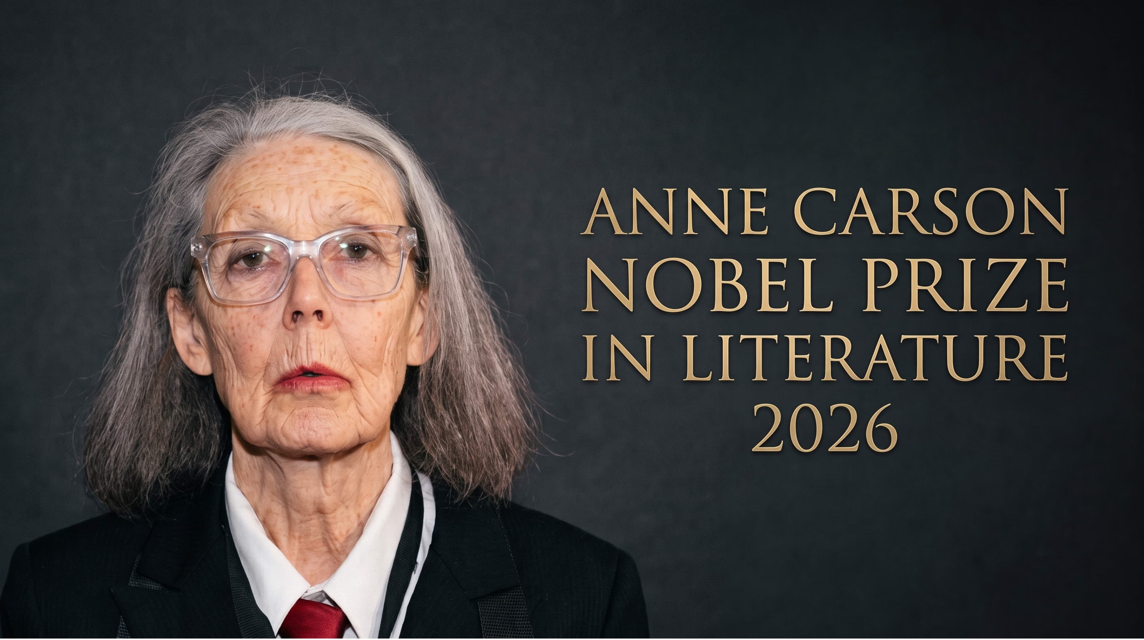 Anne Carson Wins 2026 Nobel Prize in Literature